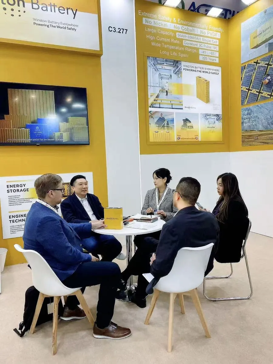 Переговоры на стенде Winston на Intersolar Europe 2025 в Мюнхене