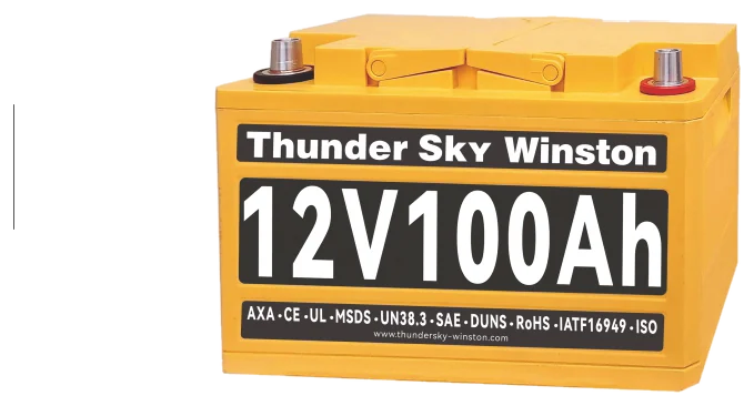 Стартерный аккумулятор LiFePO4 Winston WB-LP12V100AH, 100 Ач, 12 В